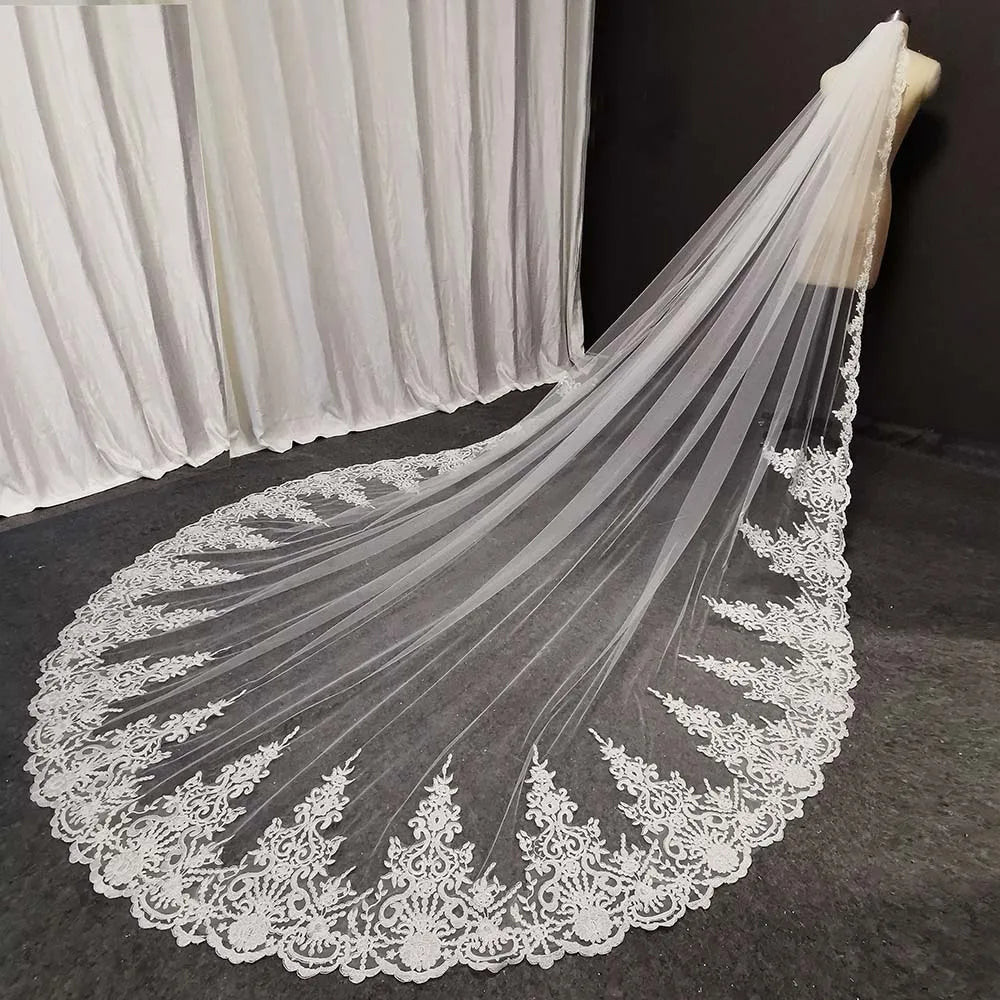 Voile de Mariée Long - vue 2