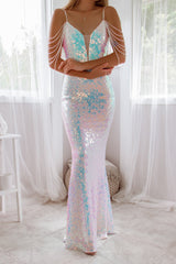 Robe De Mariée Bustier Pailletée