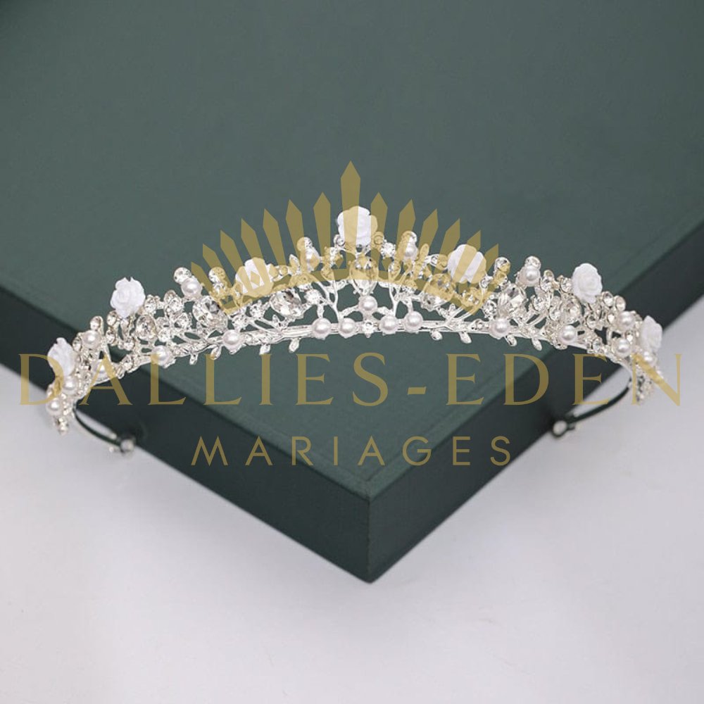 Diadème Nicole - Dallies-Eden-Mariages
