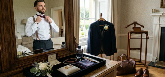 Le marié se prépare également : quels accessoires et bijoux pour lui ?
