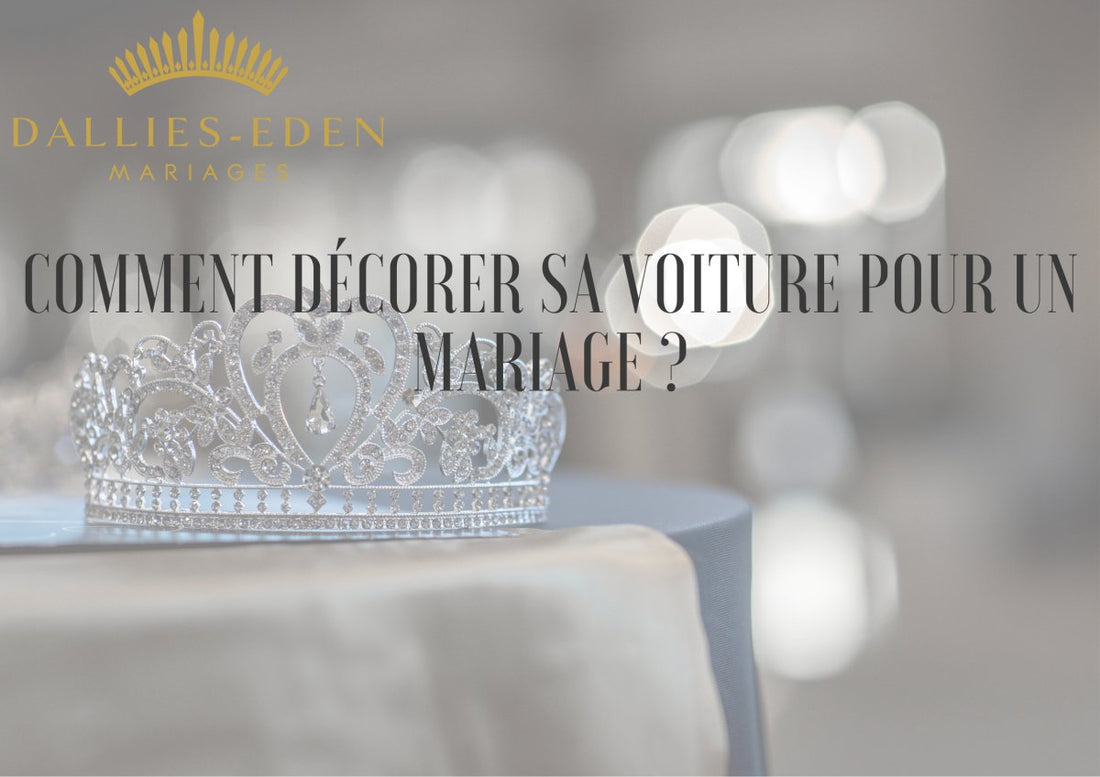 Comment décorer sa voiture pour un mariage ?