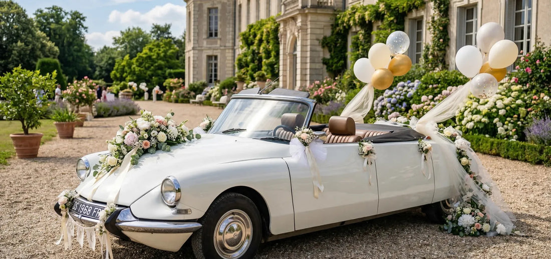Comment décorer sa voiture pour un mariage ?