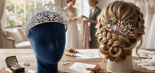 Diadème ou peigne de mariée : lequel choisir pour un mariage inoubliable?