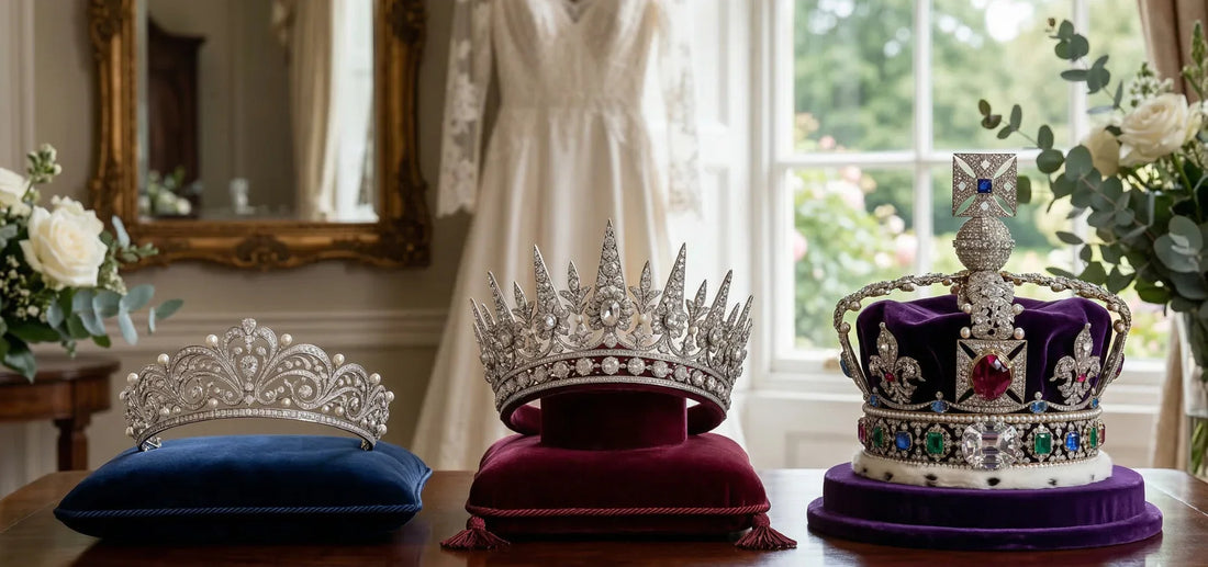 Les différences entre un diadème, une tiare et une couronne