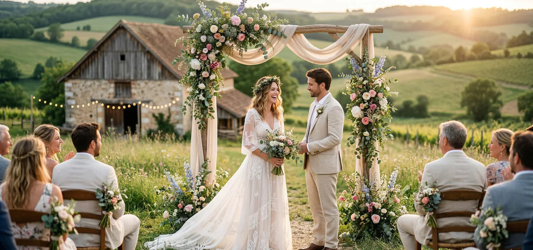 Pourquoi choisir une robe de mariée champêtre ?