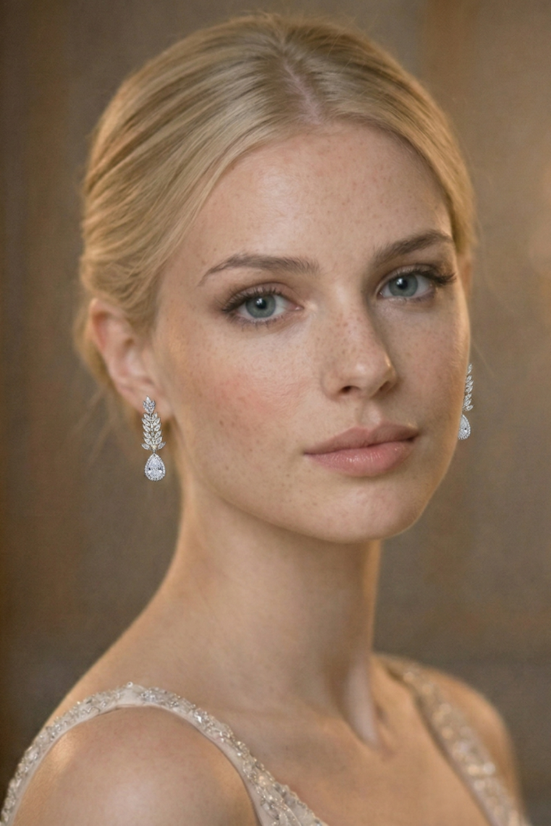 Bijoux d'oreilles Mariage