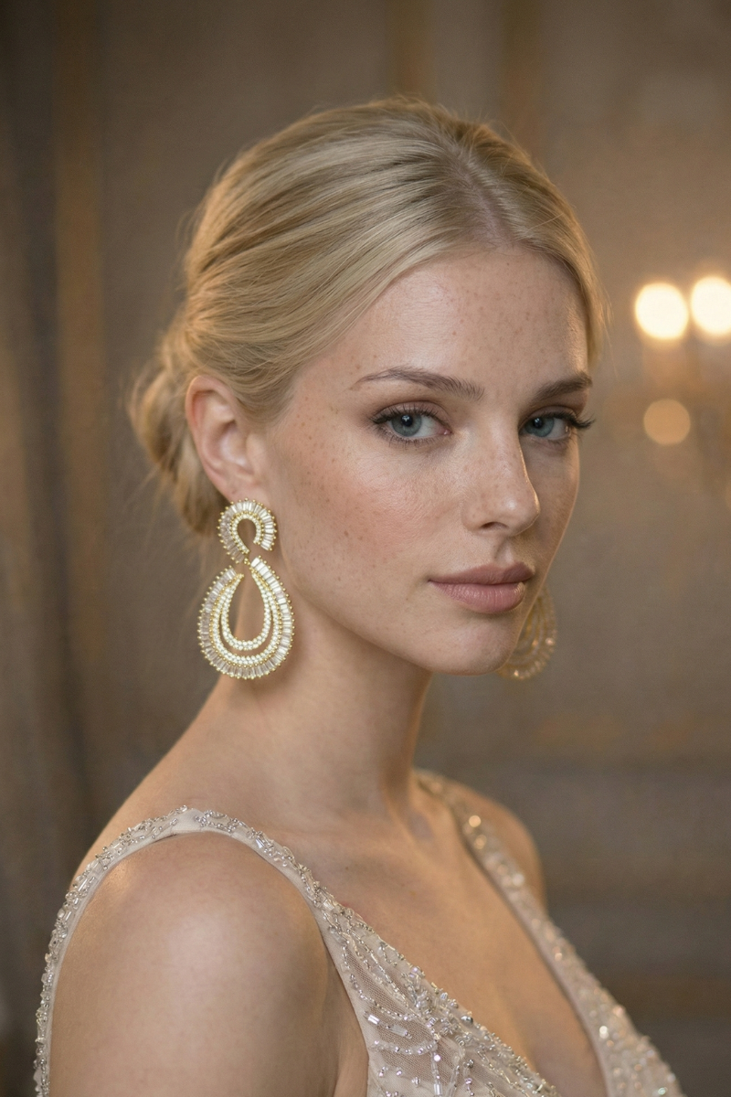 Boucle d'Oreilles Orientale