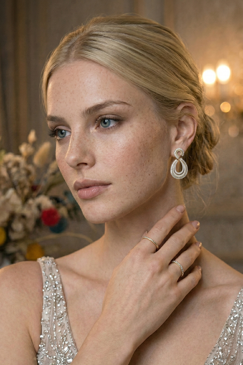 Boucle d'Oreilles Orientale