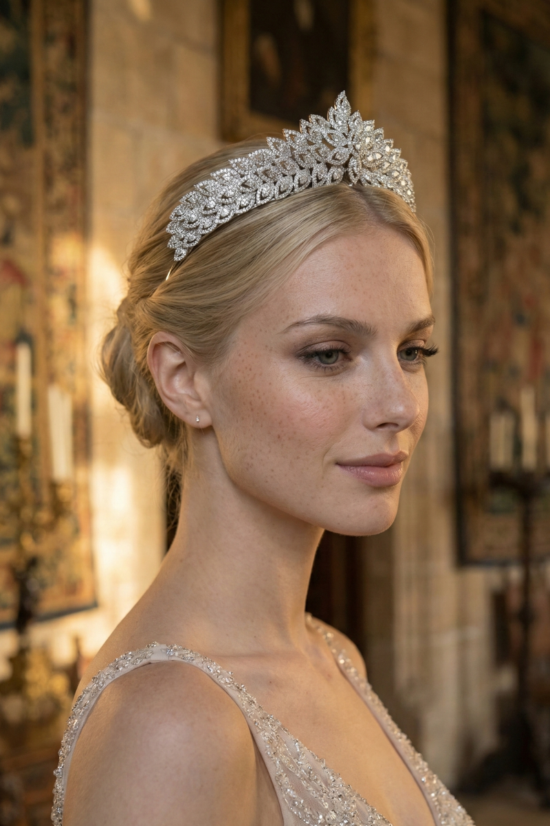 Diadème Mariage Princesse