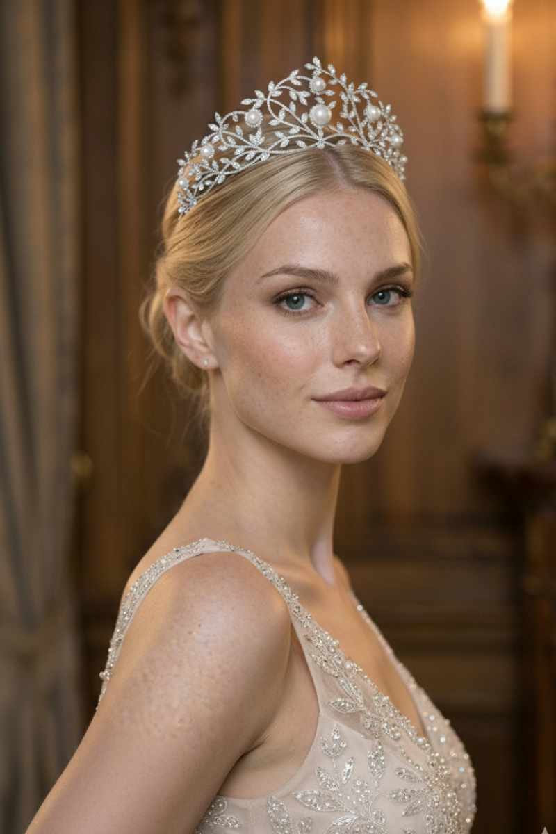 Diadème Mariage Princier