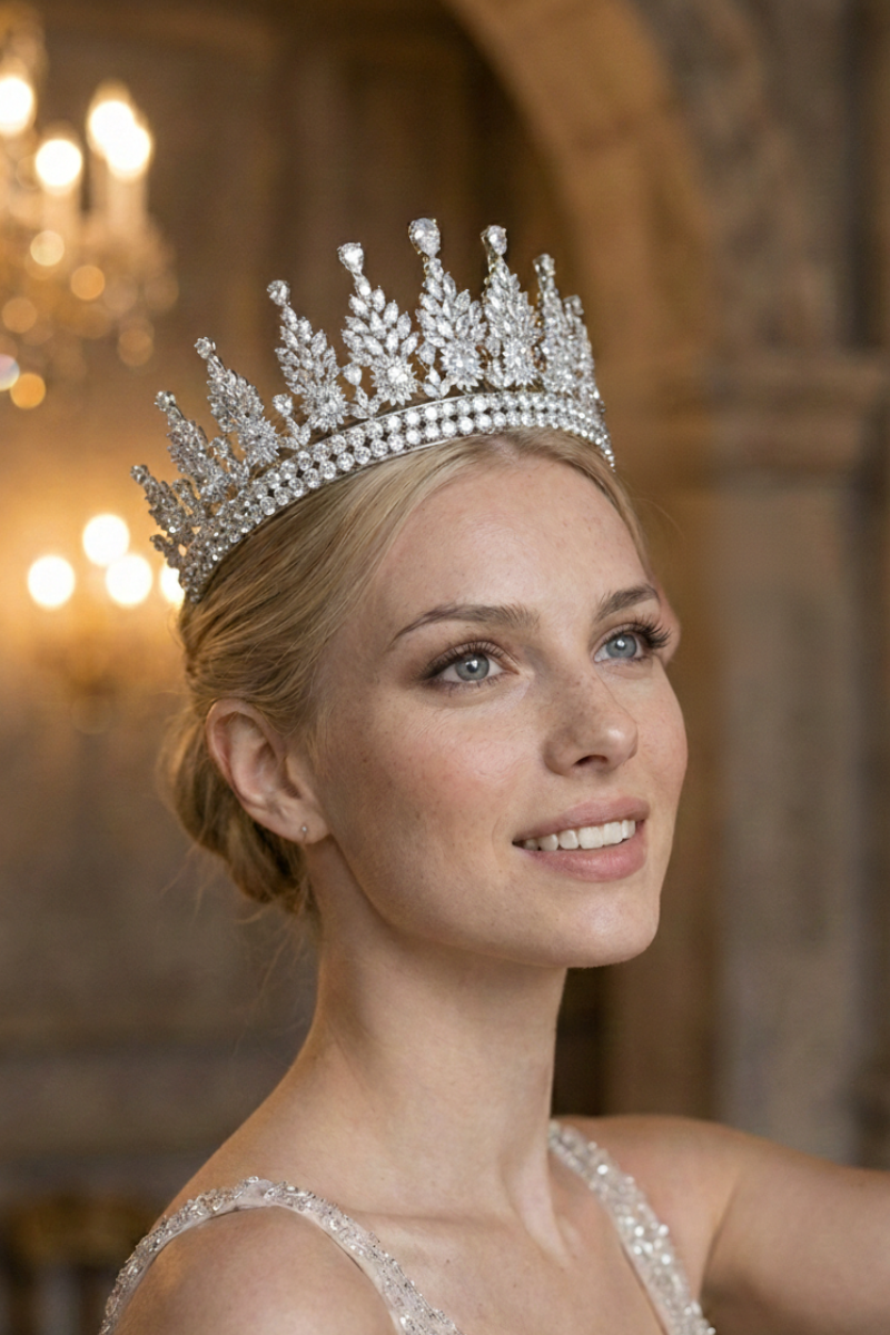 Diadème Royal Mariage