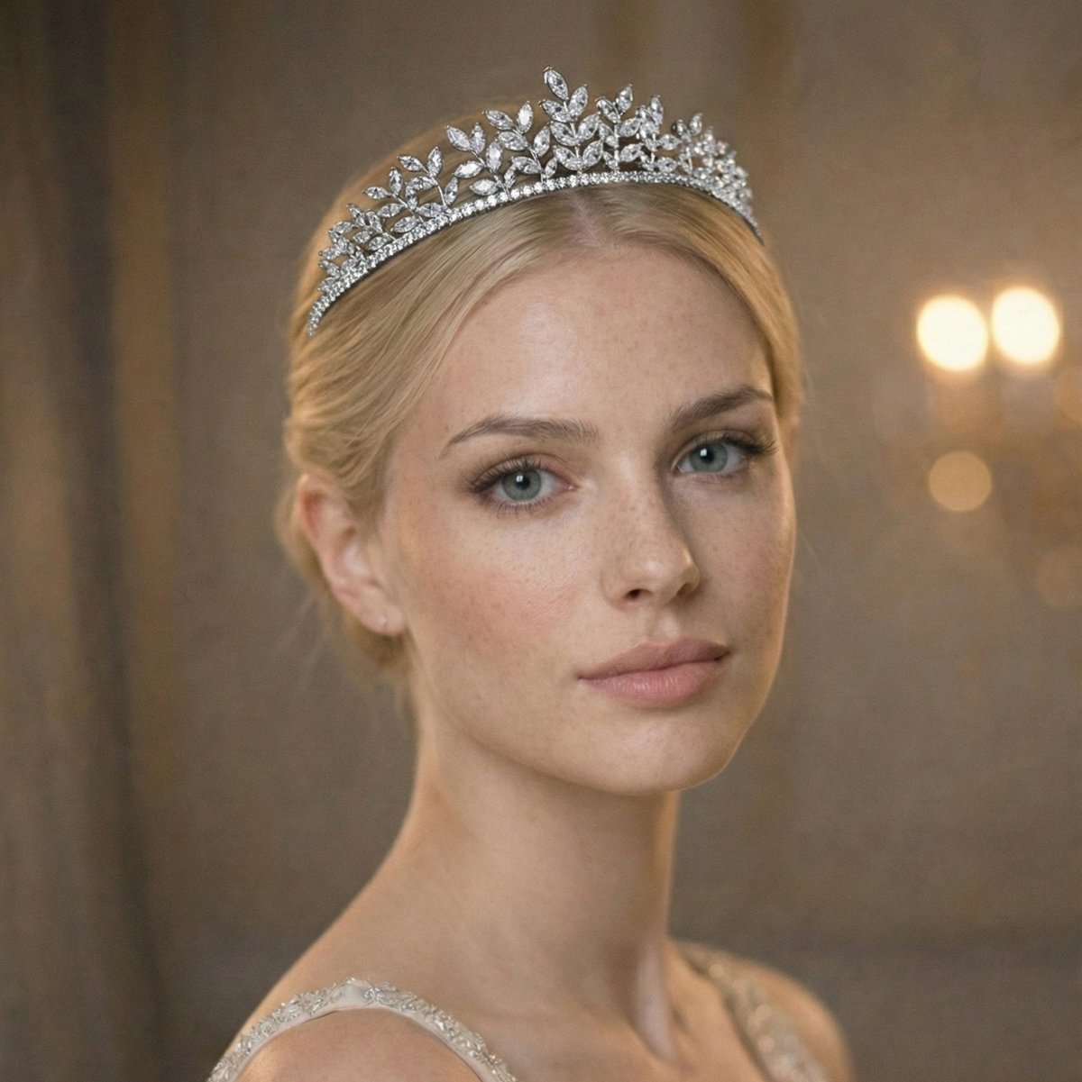 Diadème de Mariage Crystal