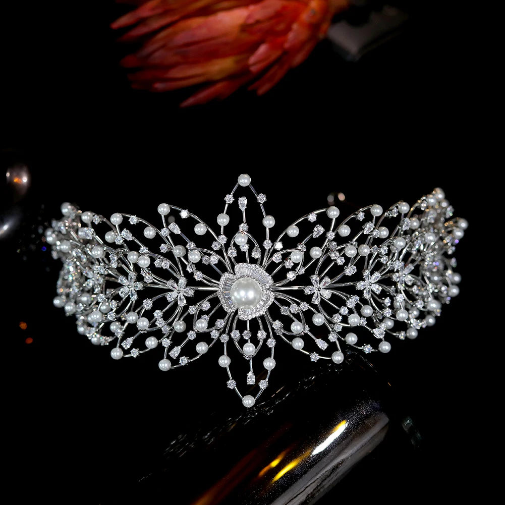 Diadème Mariage Fleurs