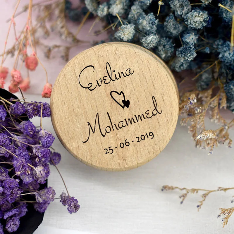 Boite pour Alliance Marié