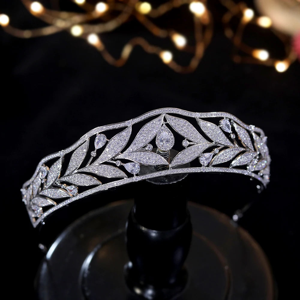 Diademe Mariage Luxe