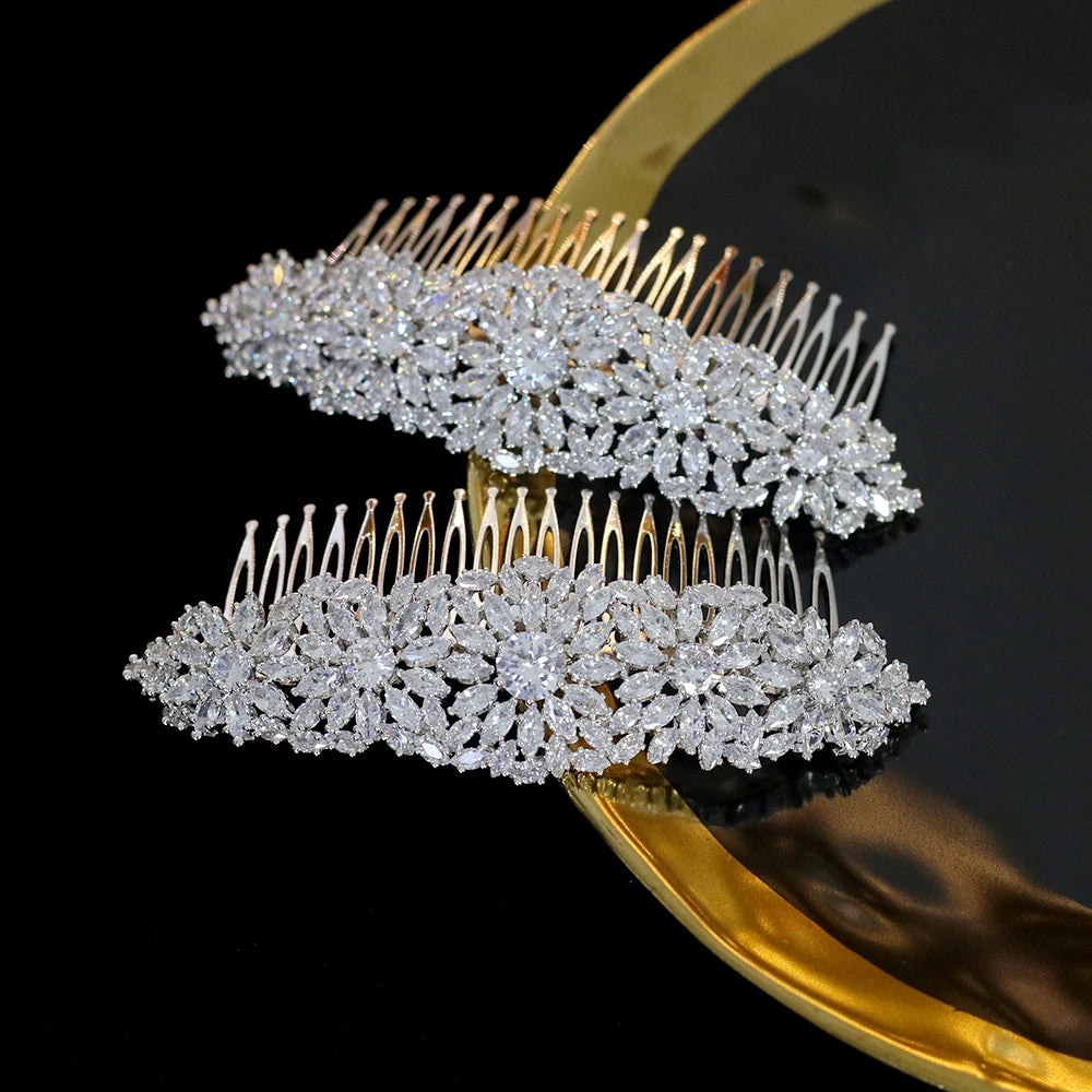 Peigne à Cheveux Argenté