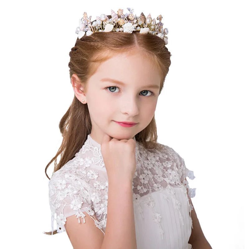 Couronne de fleur Jeune fille