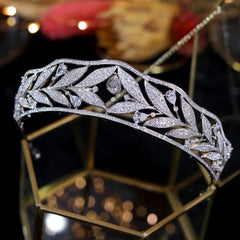 Diademe Mariage Luxe