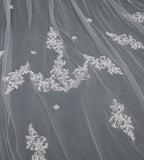 Voile de Mariée Blanche 300 cm