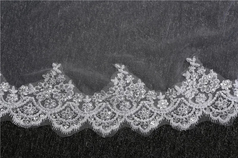 Voile de Mariée Longue 3M