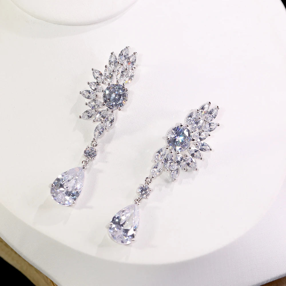 Boucle d'Oreilles Luxe Mariage