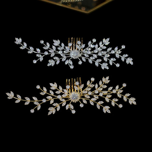 Peigne à cheveux avec Strass