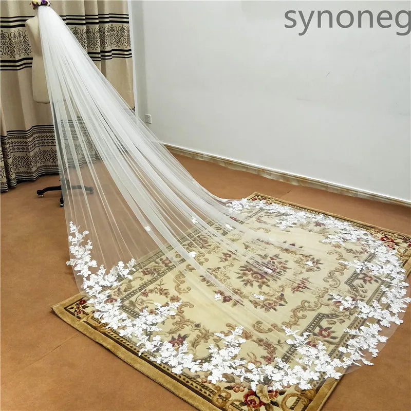 Voile de Mariée mi-long