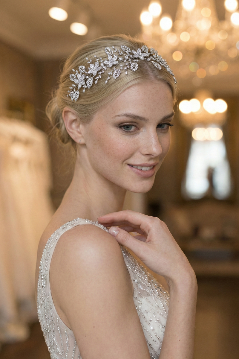 Headband Fleurs Mariage