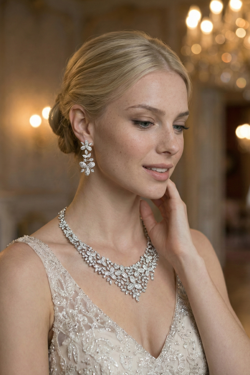 Parure Bijoux Mariage
