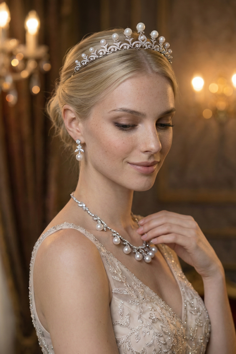 Parure Femme avec Diadème