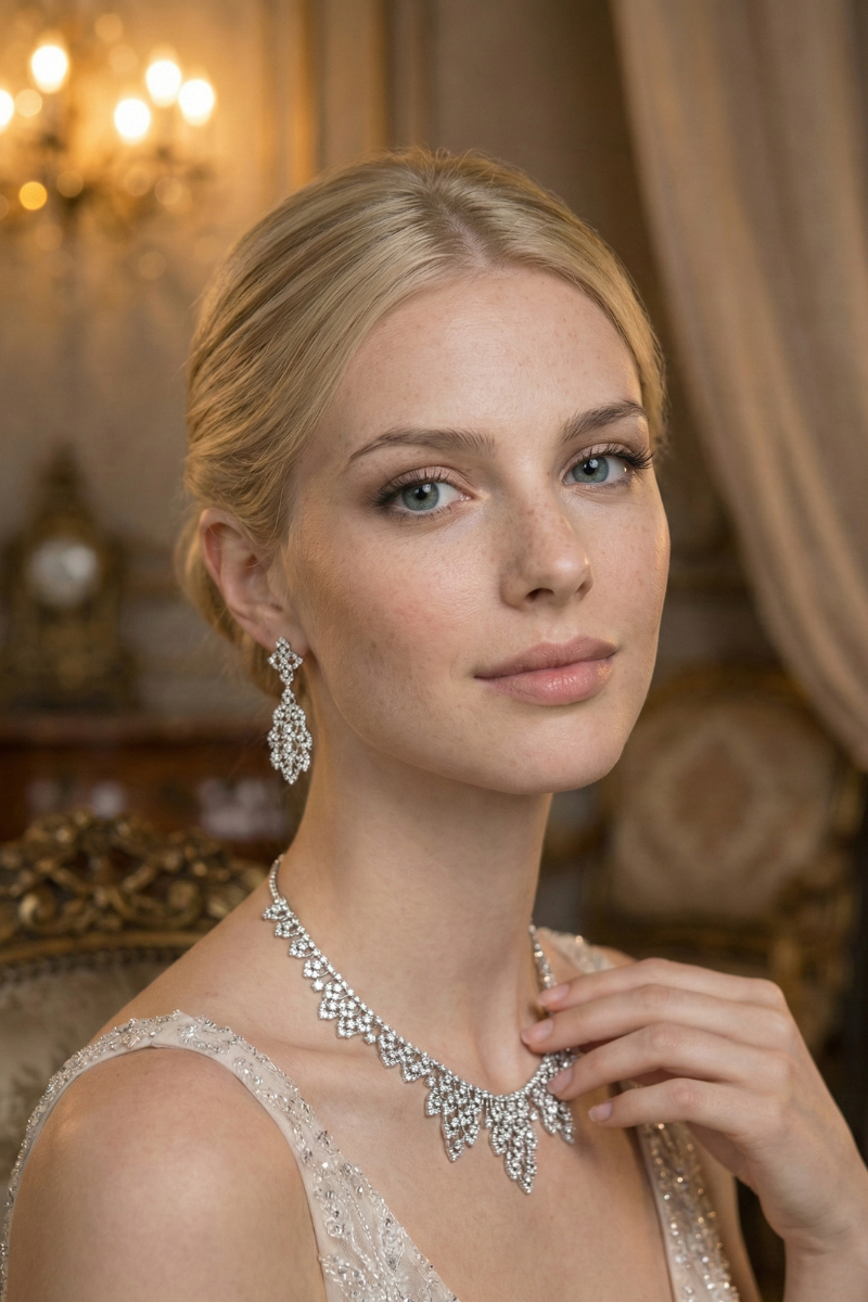 Parure Mariage Moderne