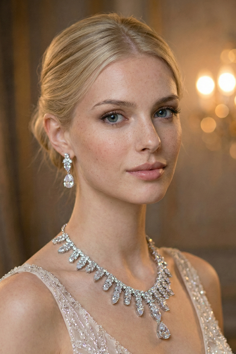 Parure de Bijoux Mariage