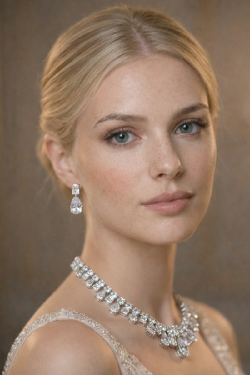 Parure de Mariage Blanche