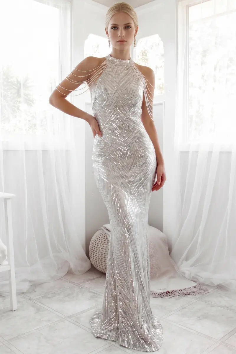 Robe De Mariée Sirène Pailletée