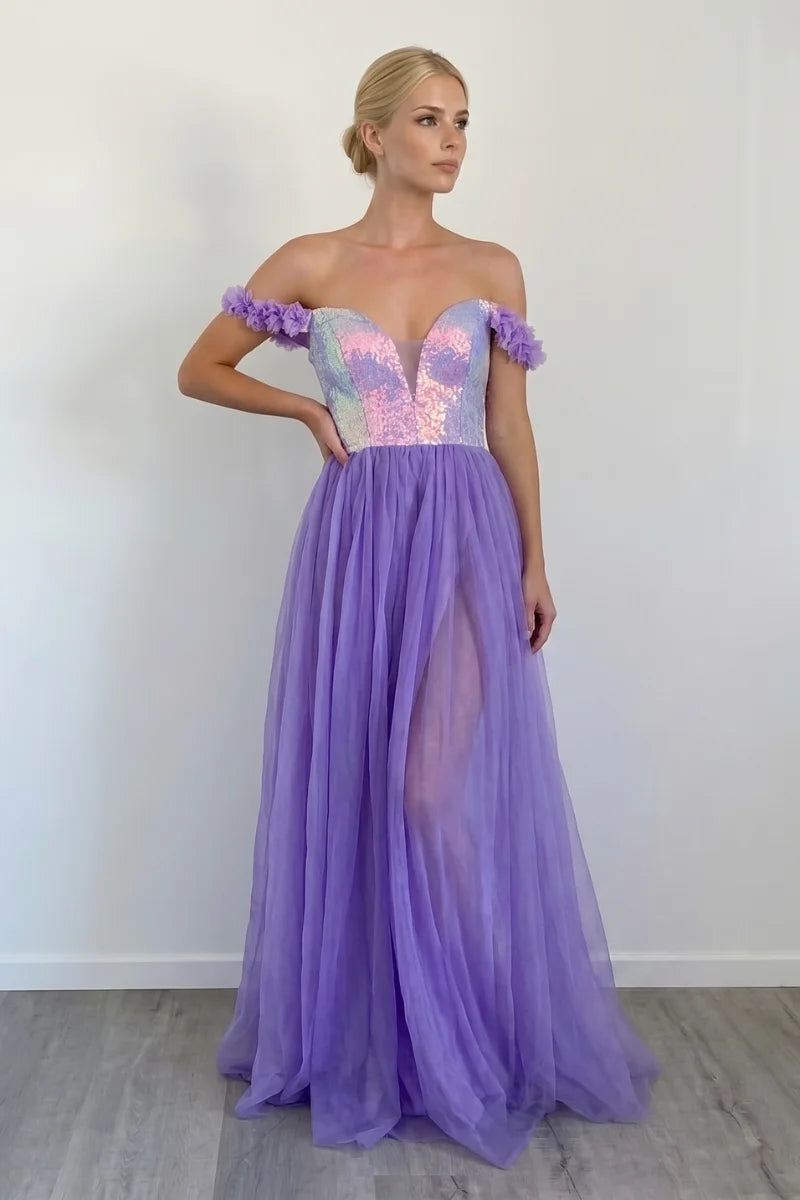 Robe Longue Pailletée Féerique