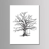 Arbre à empreinte mariage - Balançoire