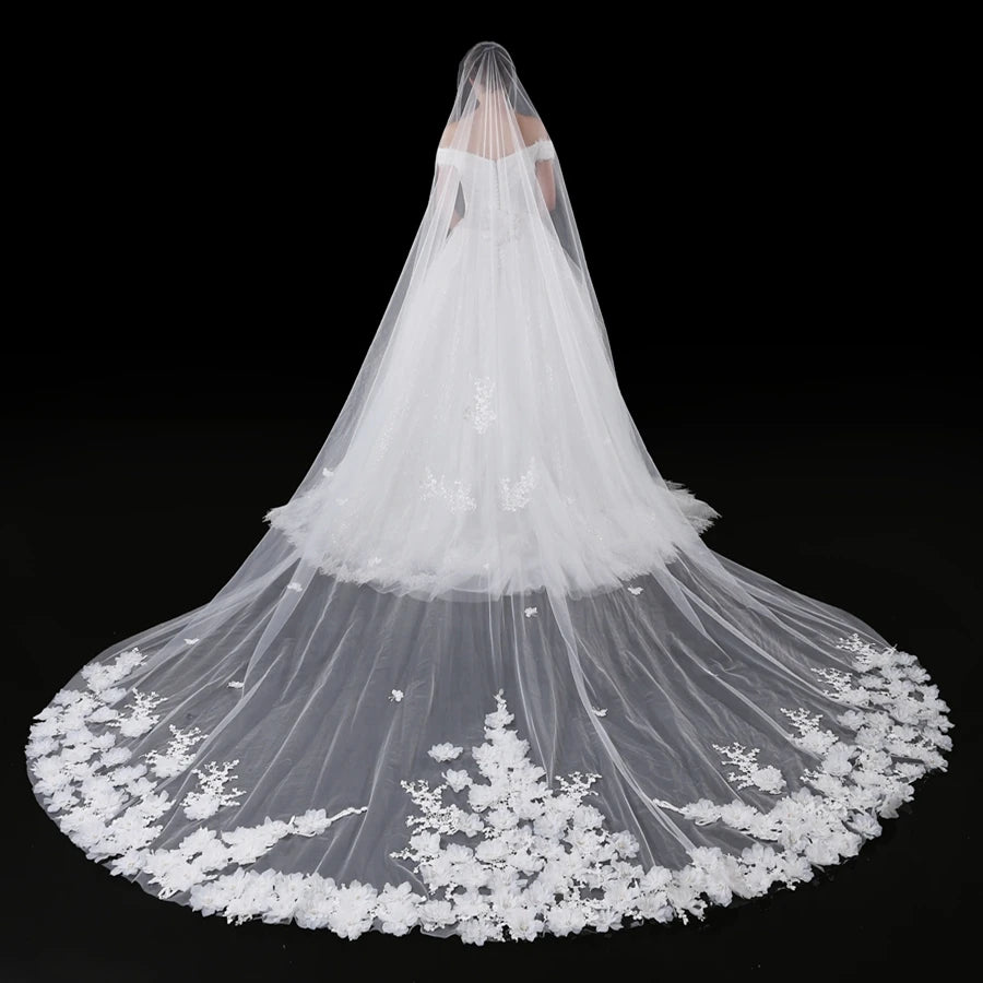 Voile de Mariage Long - 300cm