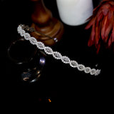 Headband Chignon Mariage