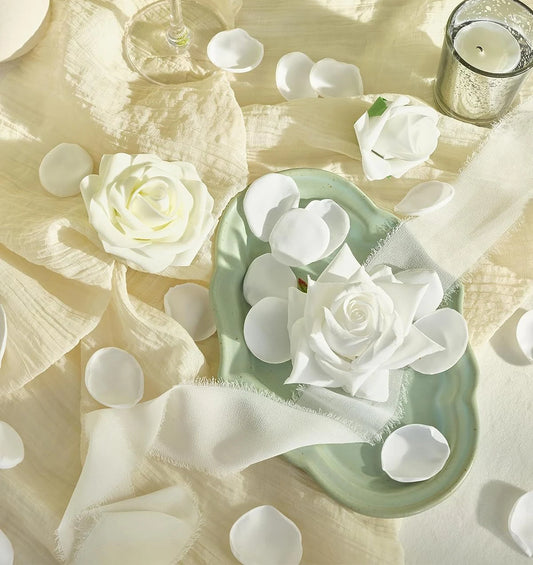 Pétale de rose - Blanche