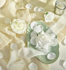 Pétale de rose - Blanche