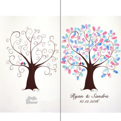 Arbre à empreinte mariage - Arbre