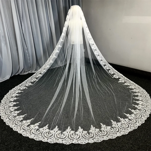 Voile de Mariée Dentelle