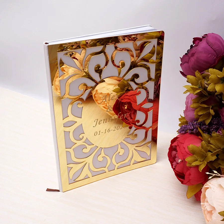 Livre D'or Personnalisable pour Mariage