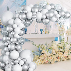 Arche de Ballon - Gris argenté