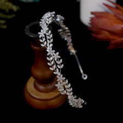 Headband Argenté Mariage