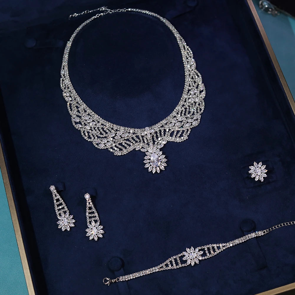 Parure De Bijoux 4 Pièces