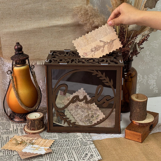 Urne de Mariage Rustique