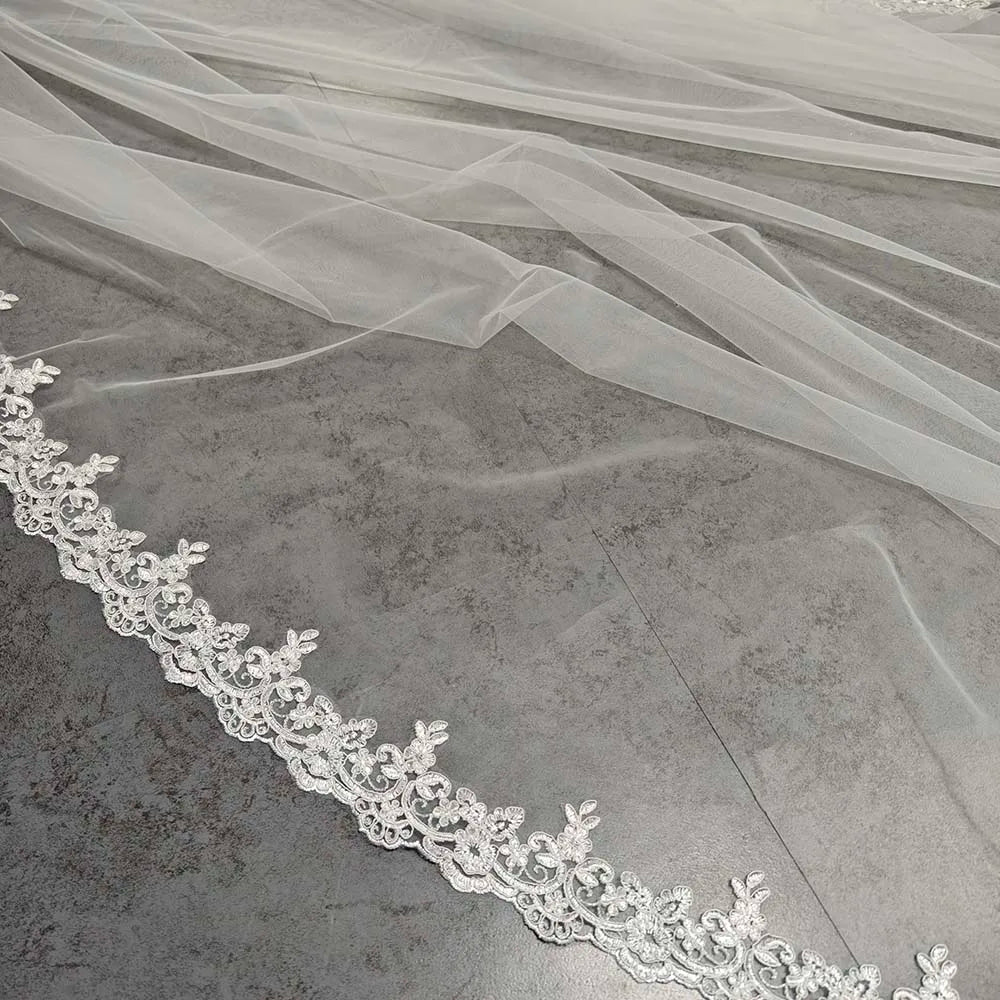 Voile de mariage Discret