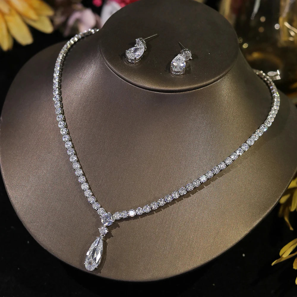 Parure de Mariage avec Pendentif