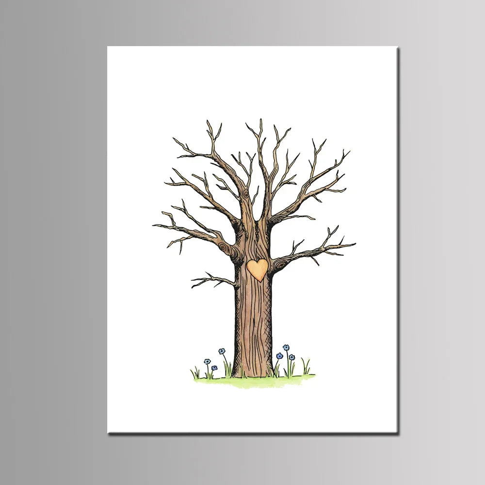 Arbre à empreinte mariage - Chêne